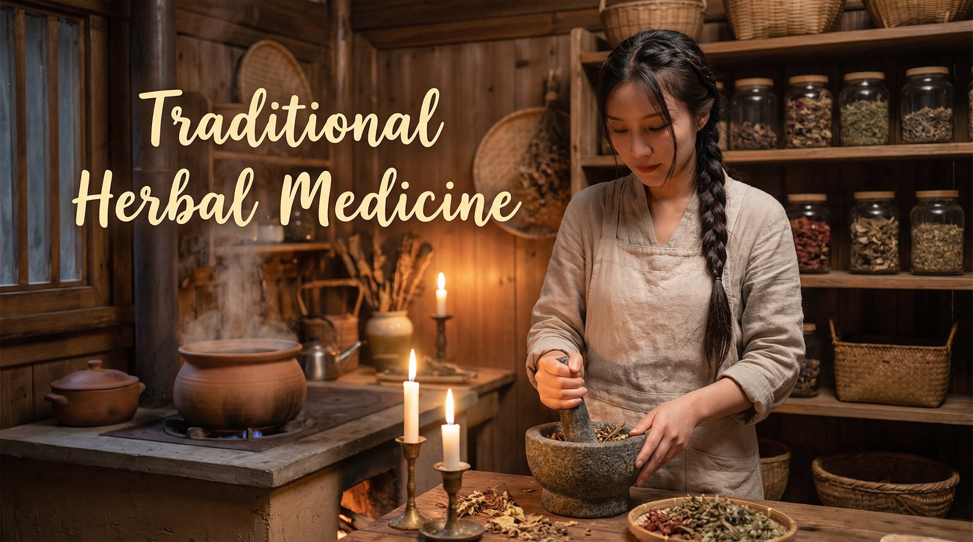 草莓视频植物视频传统草药制作